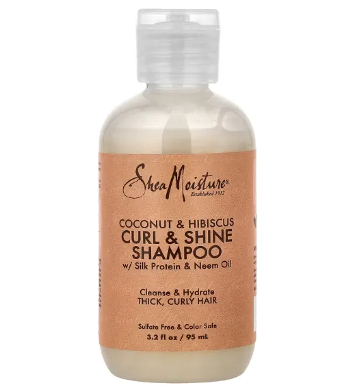 SheaMoisture Coconut and Hibiscus Curl and Shine Shampoo